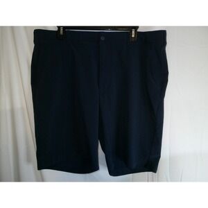 Ben Hogan Performance Golf Shorts Flat Front Navy‎ Blue Mens Size 40